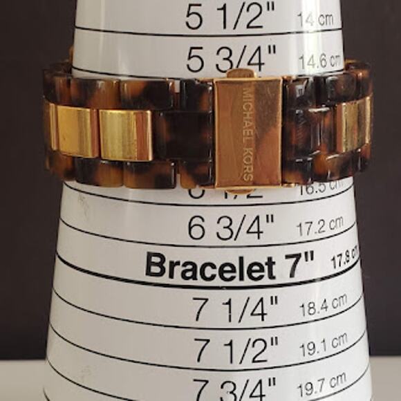 Michael Kors Ladies Rose Gold Watch Tortoise Shell and Rose Gold Band MK5416 - Picture 5 of 9